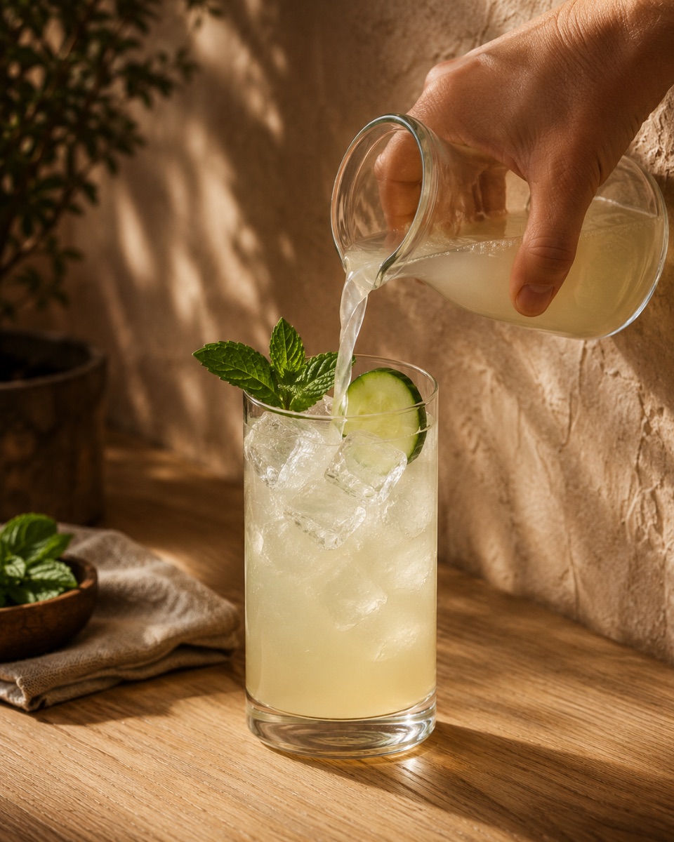 Visualization — the house electrolyte pour over ice